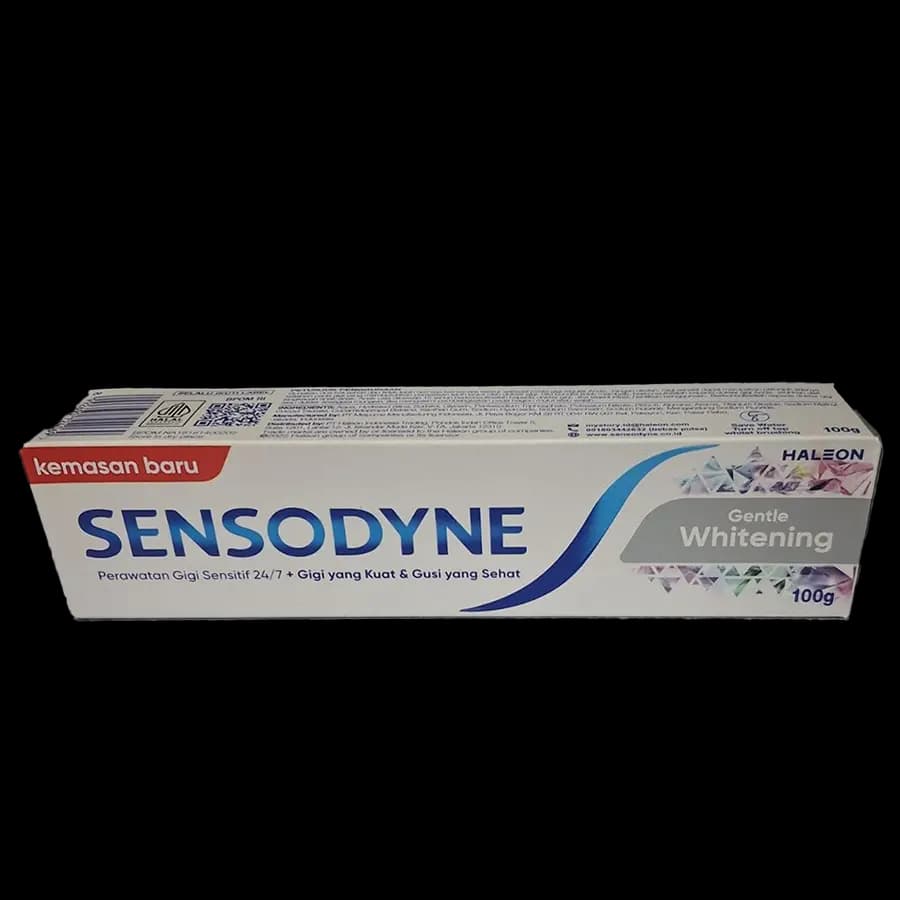 خمیر دندان سنسوداین مخصوص دندان‌های حساس مدل سفیدکننده ملایم (Gentle Whitening) وزن ۱۰۰ میل – عمده بسته 12 عددی — تصویر ۲