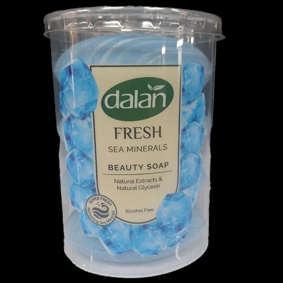 صابون زیبایی دالان (dalan) عصاره مواد معدنی دریایی 110 گرمی بسته 4 عددی