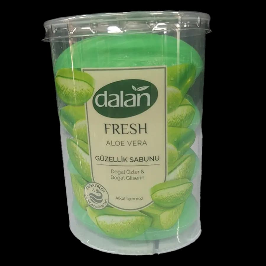 صابون زیبایی دالان (dalan) عصاره آلوئه‌ورا 110 گرمی بسته 4 عددی