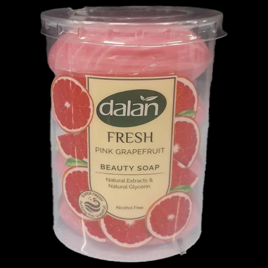 صابون زیبایی دالان (dalan) عصاره گریپ‌فروت 110 گرمی بسته 4 عددی
