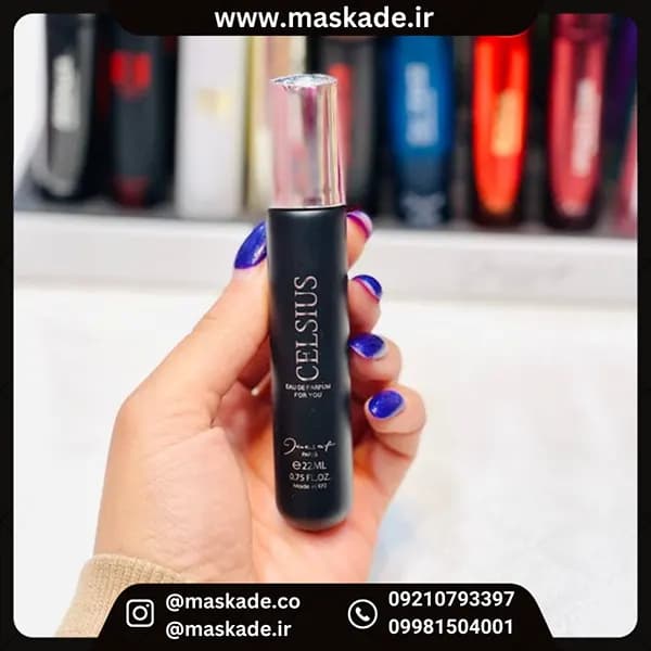 عطر مینی ژک ساف سلسیوس celsius حجم ۲۲ میل