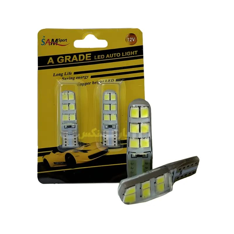 لامپ SMD مدل 12تایی 2835 (سری ژله‌ای) برند سام اسپرت
