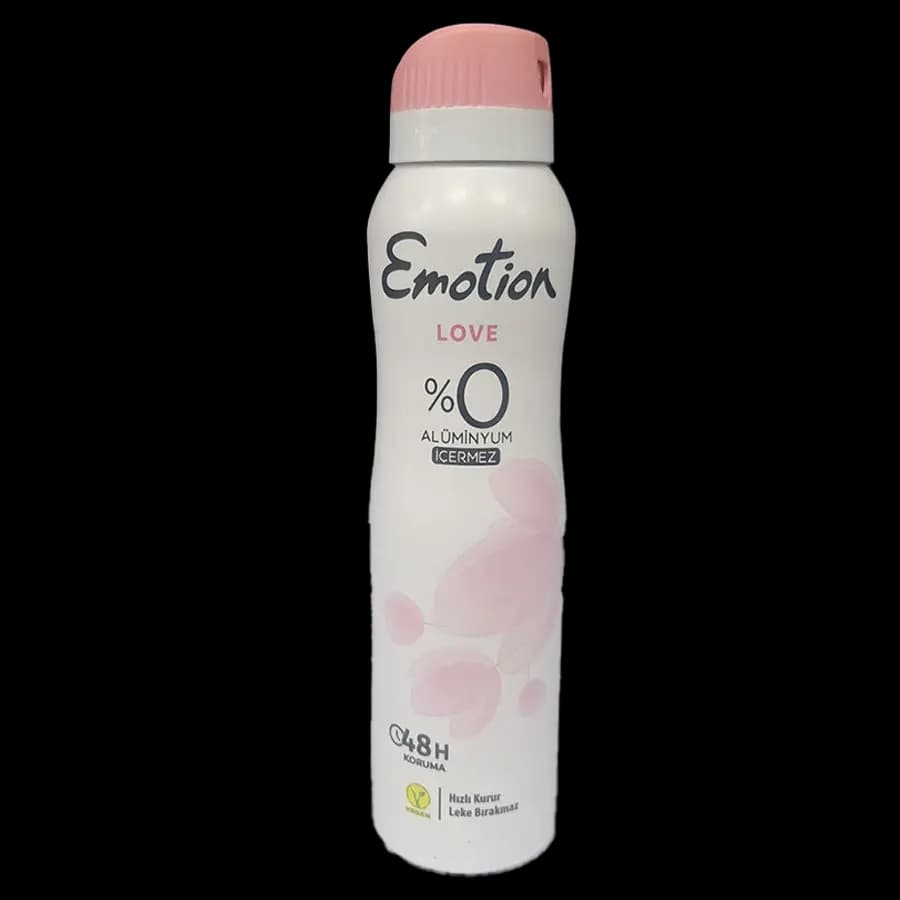 اسپری خوشبوکننده و دئودورانت بدن بانوان اموشن (Emotion) رایحه لاو 150 میل