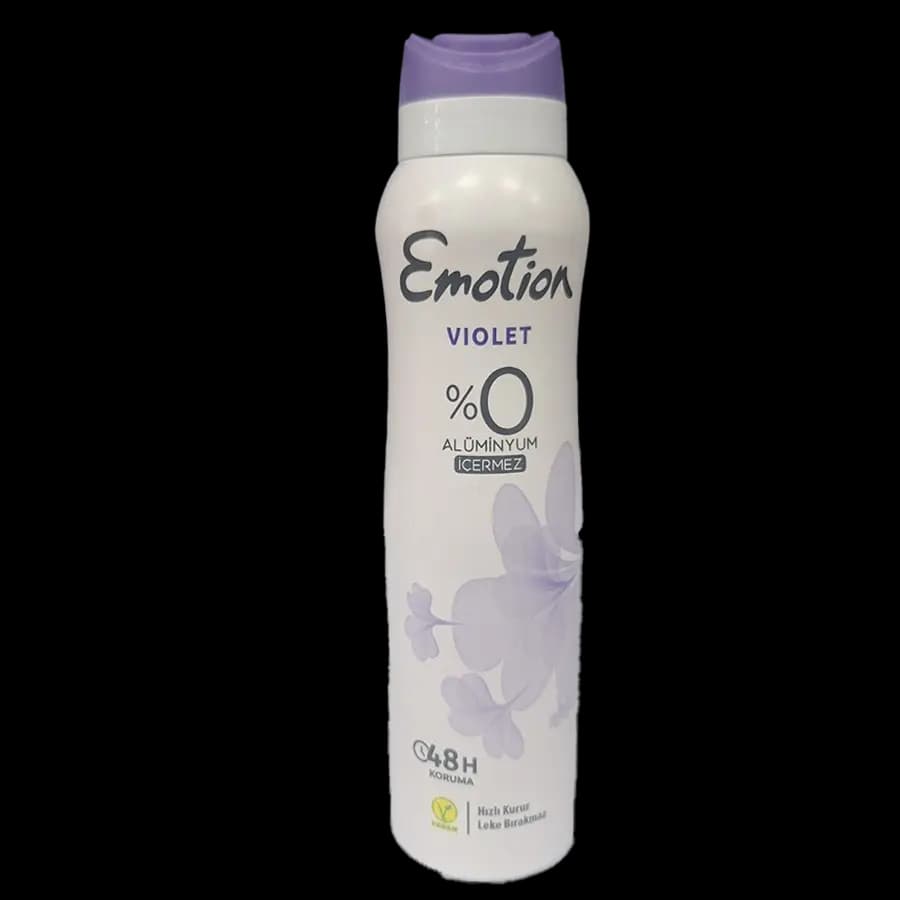 اسپری خوشبوکننده و دئودورانت بدن بانوان اموشن (Emotion) رایحه وایولت 150 میل
