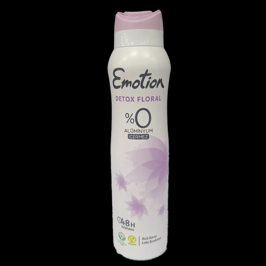 اسپری خوشبوکننده و دئودورانت بدن بانوان اموشن (Emotion) رایحه دیتوکس فلورال 150 میل