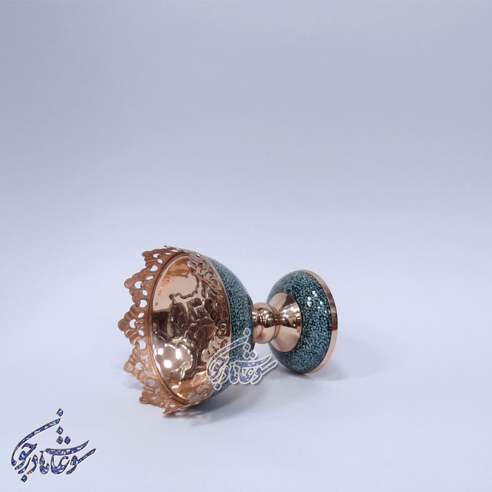 آجیل خوری فیروزه کوبی سایز 13 — تصویر ۲