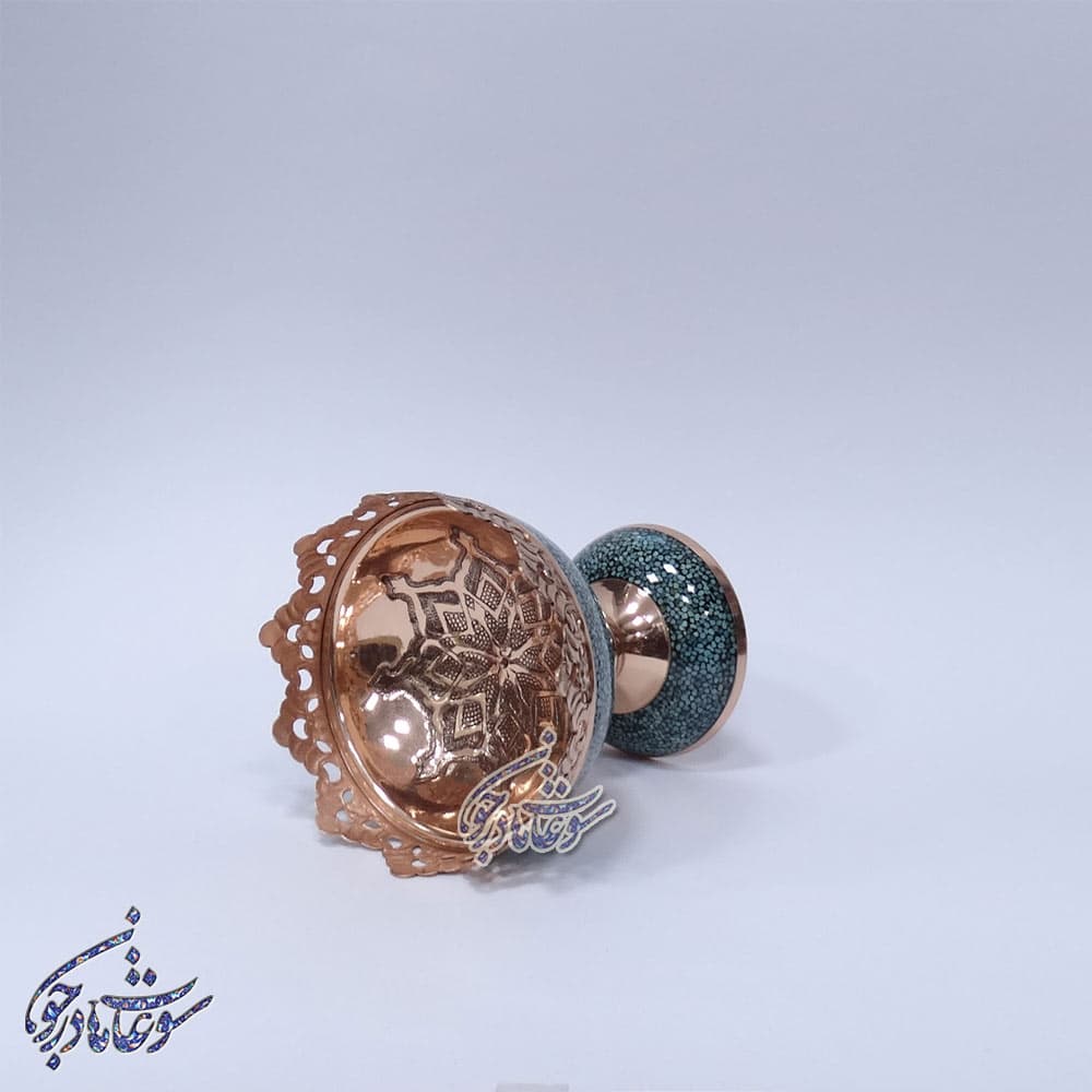 آجیل خوری فیروزه کوبی سایز 13 — تصویر ۳