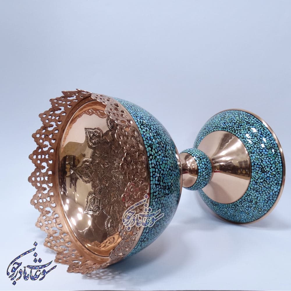آجیل خوری فیروزه کوبی سایز 30 — تصویر ۳