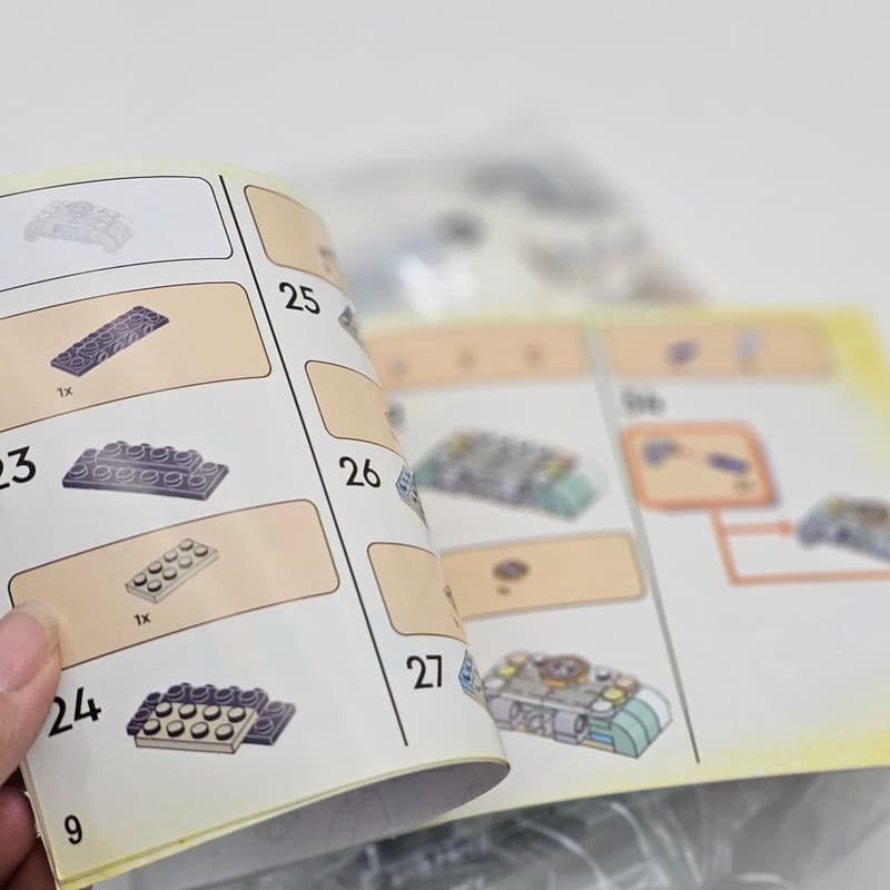 ساختنی 434 تکه ناب سل مدل دریمز لاک پشت ون خانم کاستلیو کد 434PCS DREAMZZZ NO.81456 — تصویر ۴
