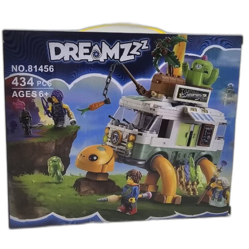 ساختنی 434 تکه ناب سل مدل دریمز لاک پشت ون خانم کاستلیو کد 434PCS DREAMZZZ NO.81456 — تصویر ۲