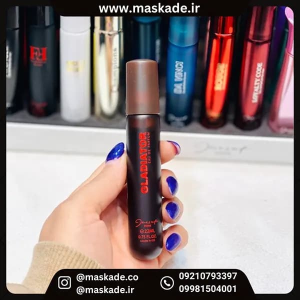 عطر مینی ژک ساف گلادیاتور gladiator حجم ۲۲ میل