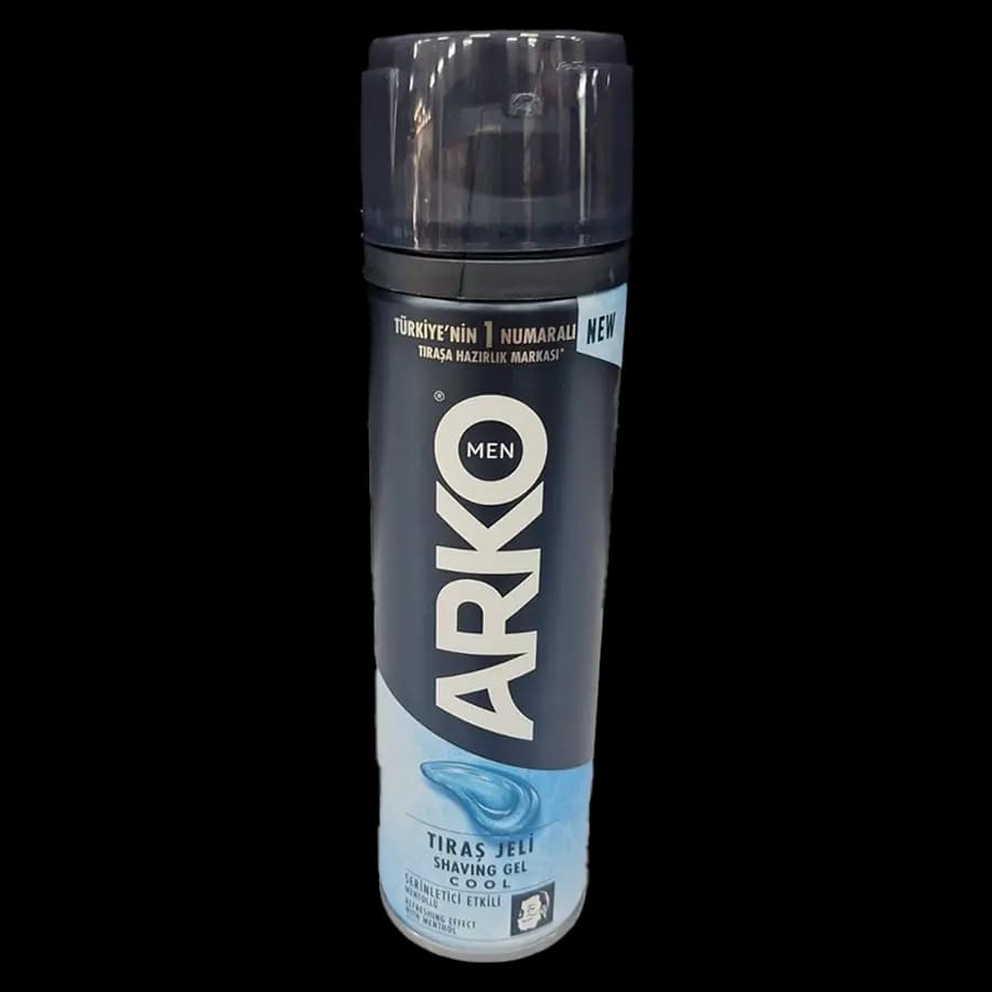 ژل اصلاح آرکو (ARKO) مدل خنک‌کننده پوست (COOL) 200 میل