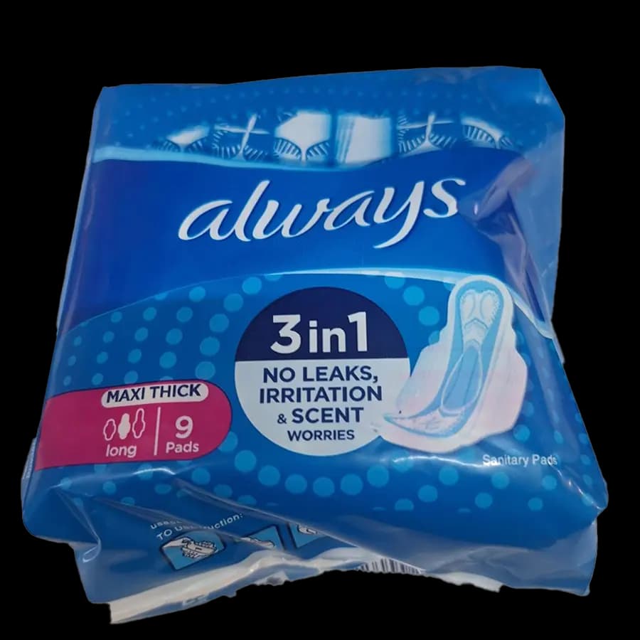 نوار بهداشتی بالدار زنانه آلویز (always) سایز 2 بسته 9 عددی