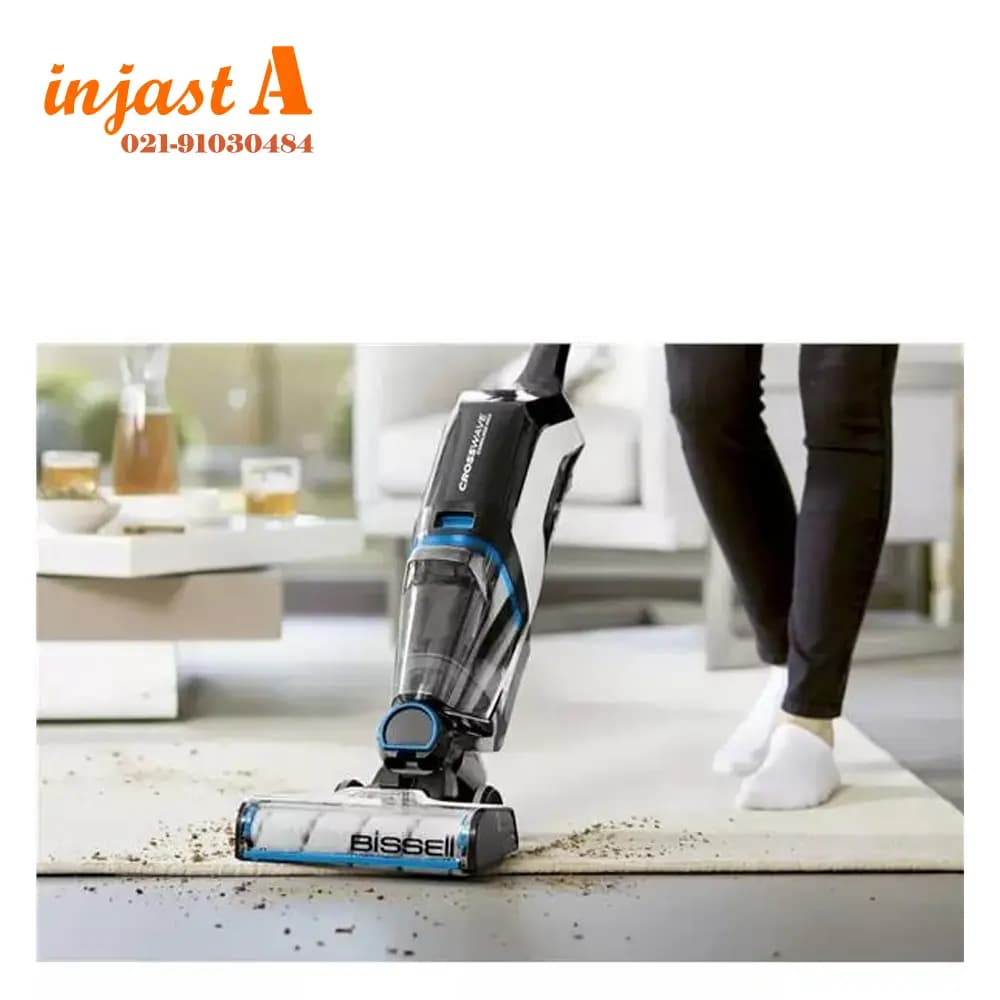 جاروشارژی و زمین شوی بیسل مدل CrossWave Cordless Max — تصویر ۵