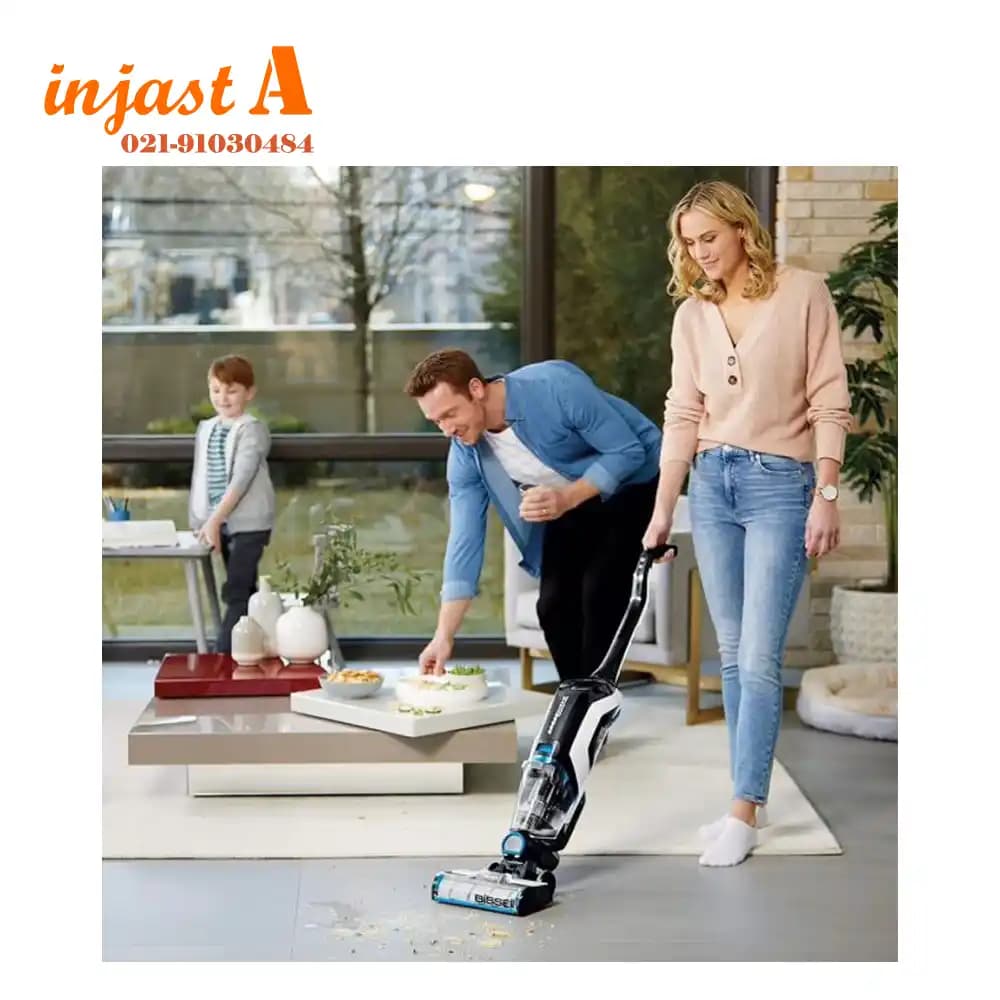 جاروشارژی و زمین شوی بیسل مدل CrossWave Cordless Max — تصویر ۹
