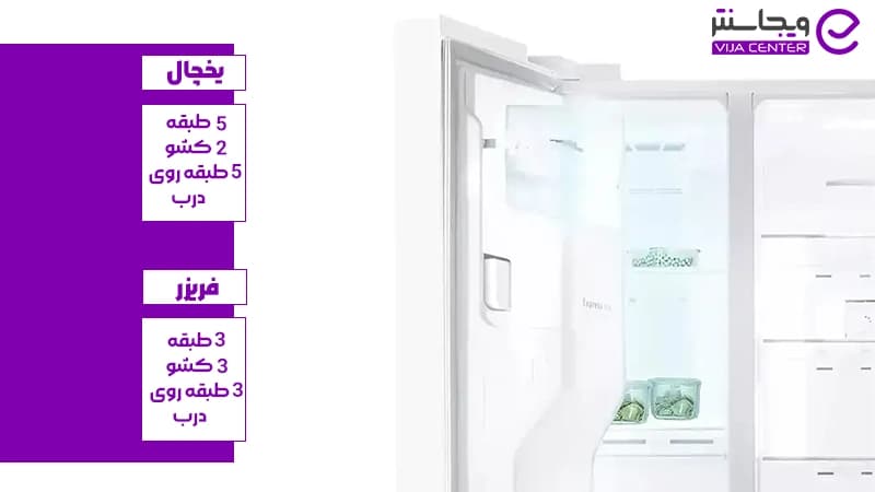 ساید بای ساید دوو مدل SXI20-31W — تصویر ۸