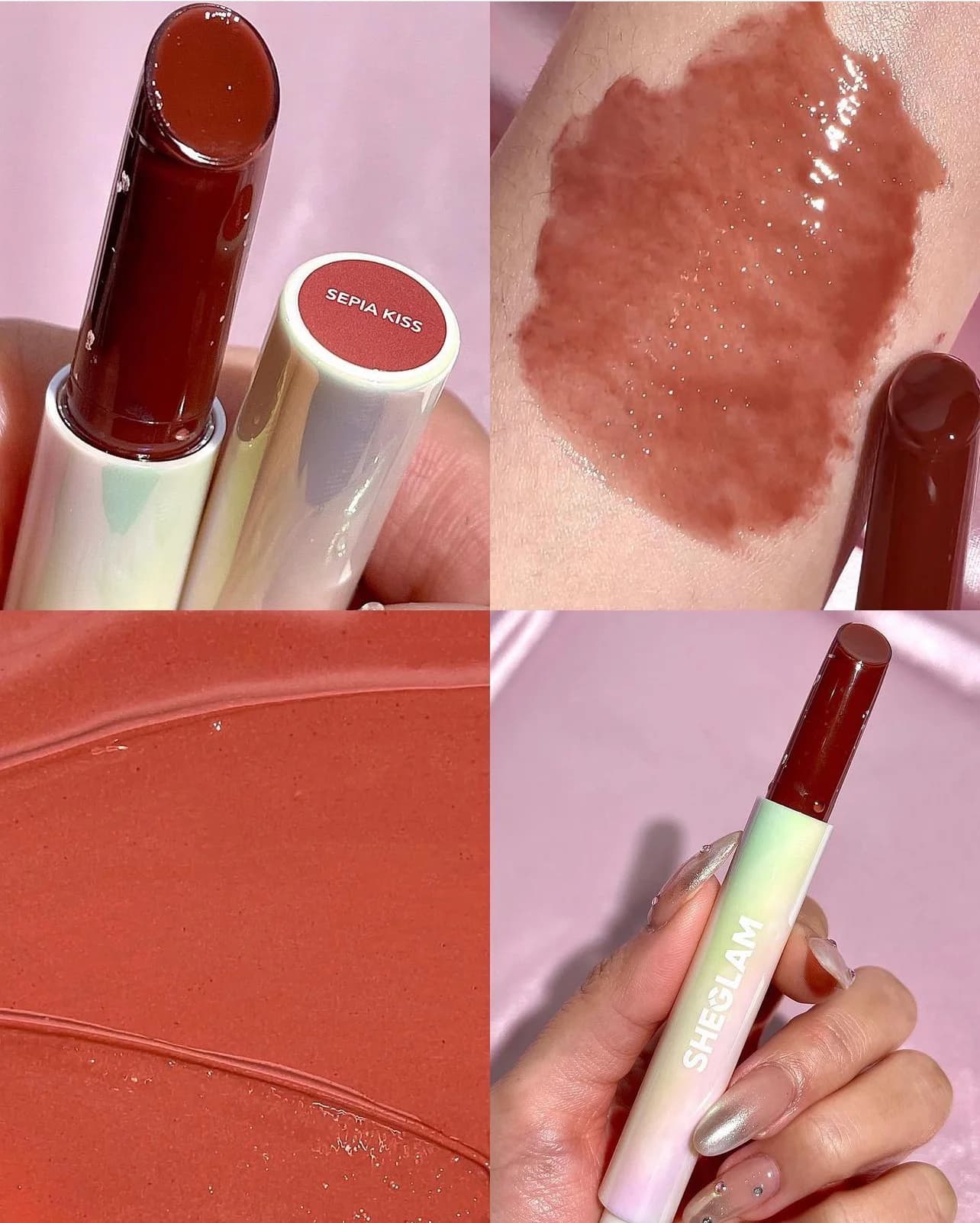 بالم لب حجم دهنده (لیپ پلامپر) شیگلم POUT-PERFECT SHINE LIP PLUMPER — تصویر ۵