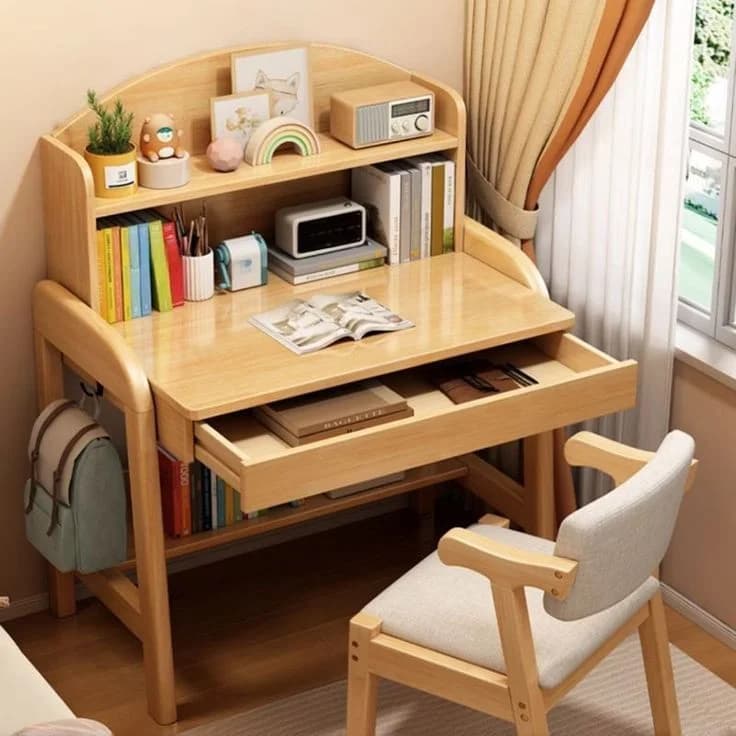 میز تحریر کتابخانه دار مدرن مدل آرسا — تصویر ۳