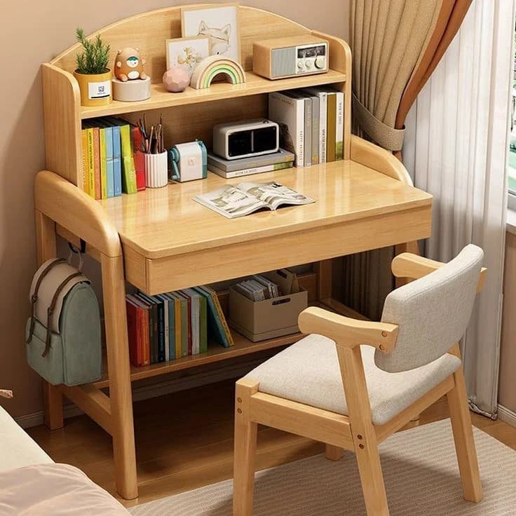 میز تحریر کتابخانه دار مدرن مدل آرسا