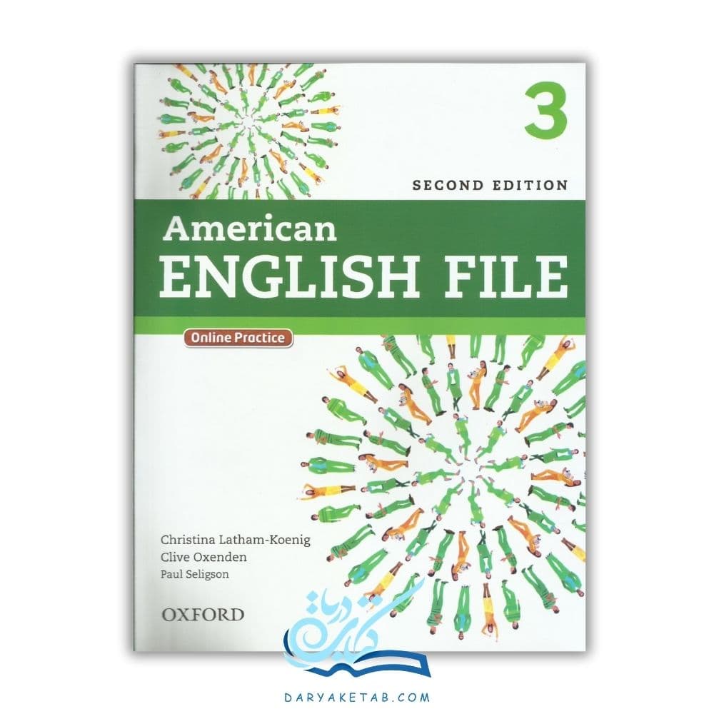 کتاب American English File 3 Second Edition [امریکن انگلیش فایل 3 دوم ادیشن] با 50% تخفیف