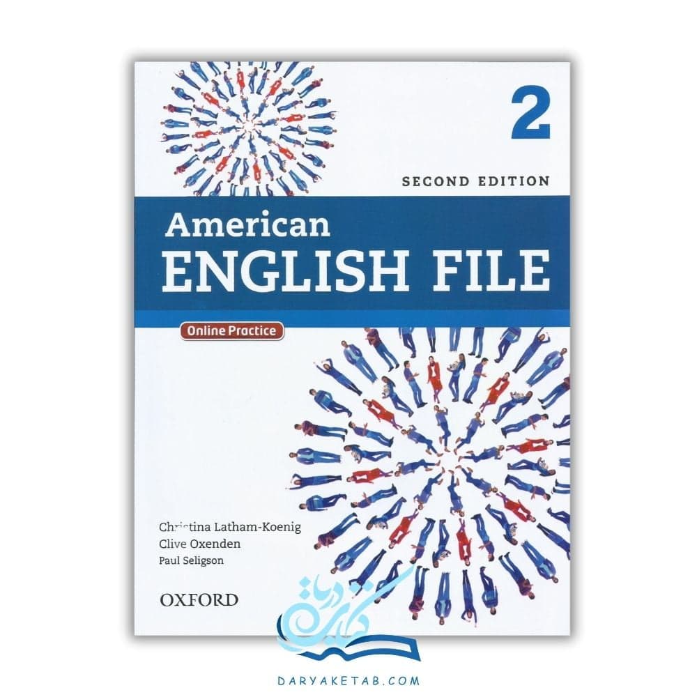 کتاب American English File 2 Second Edition [امریکن انگلیش فایل 2 دوم ادیشن] با 50% تخفیف