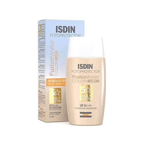ضد آفتاب رنگی فیوژن واتر رنگ لایت ایزدین spf 50 — تصویر ۳