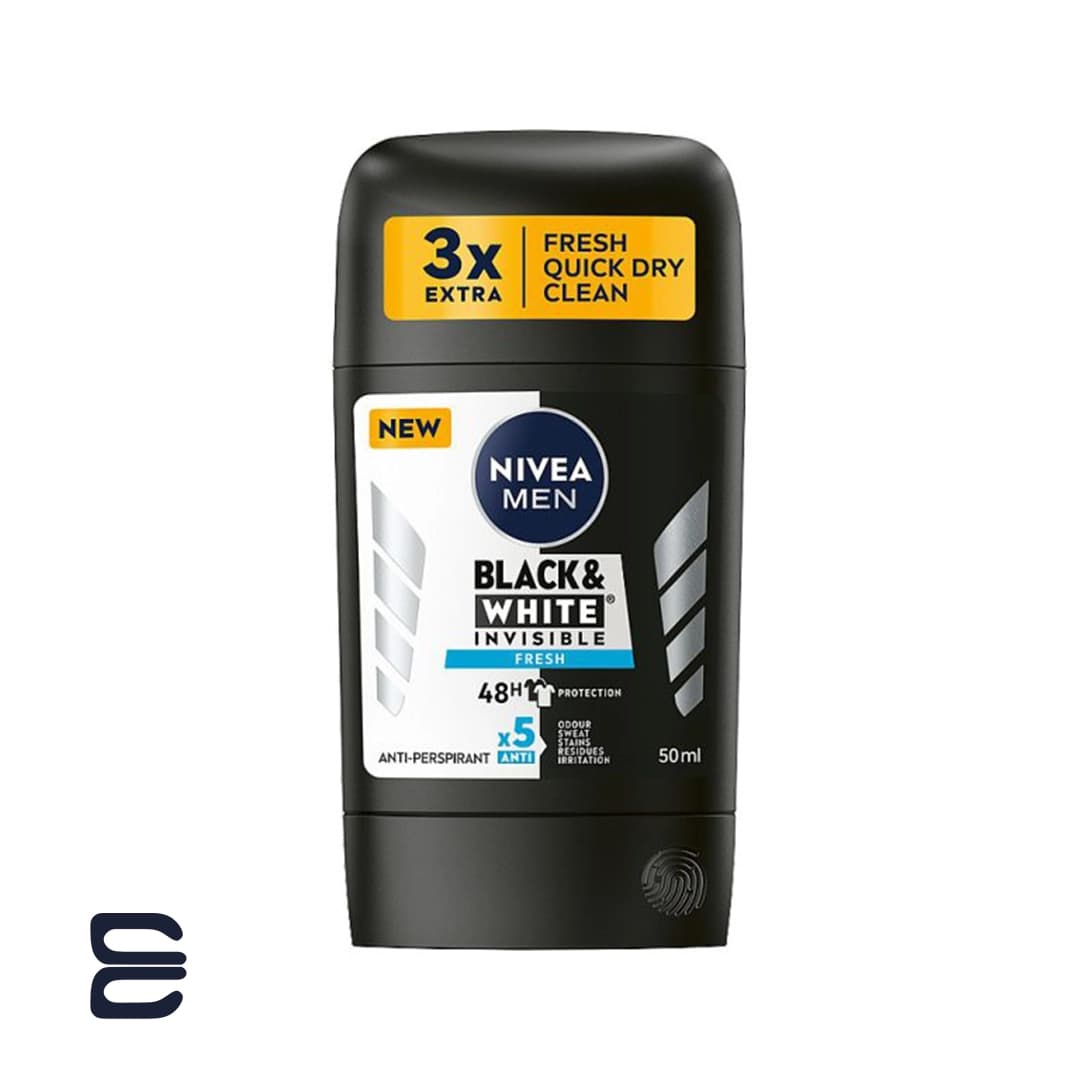 استیک ضد تعریق مردانه 48 ساعته BLACK WHITE نیوا حجم 50 میلی لیتر