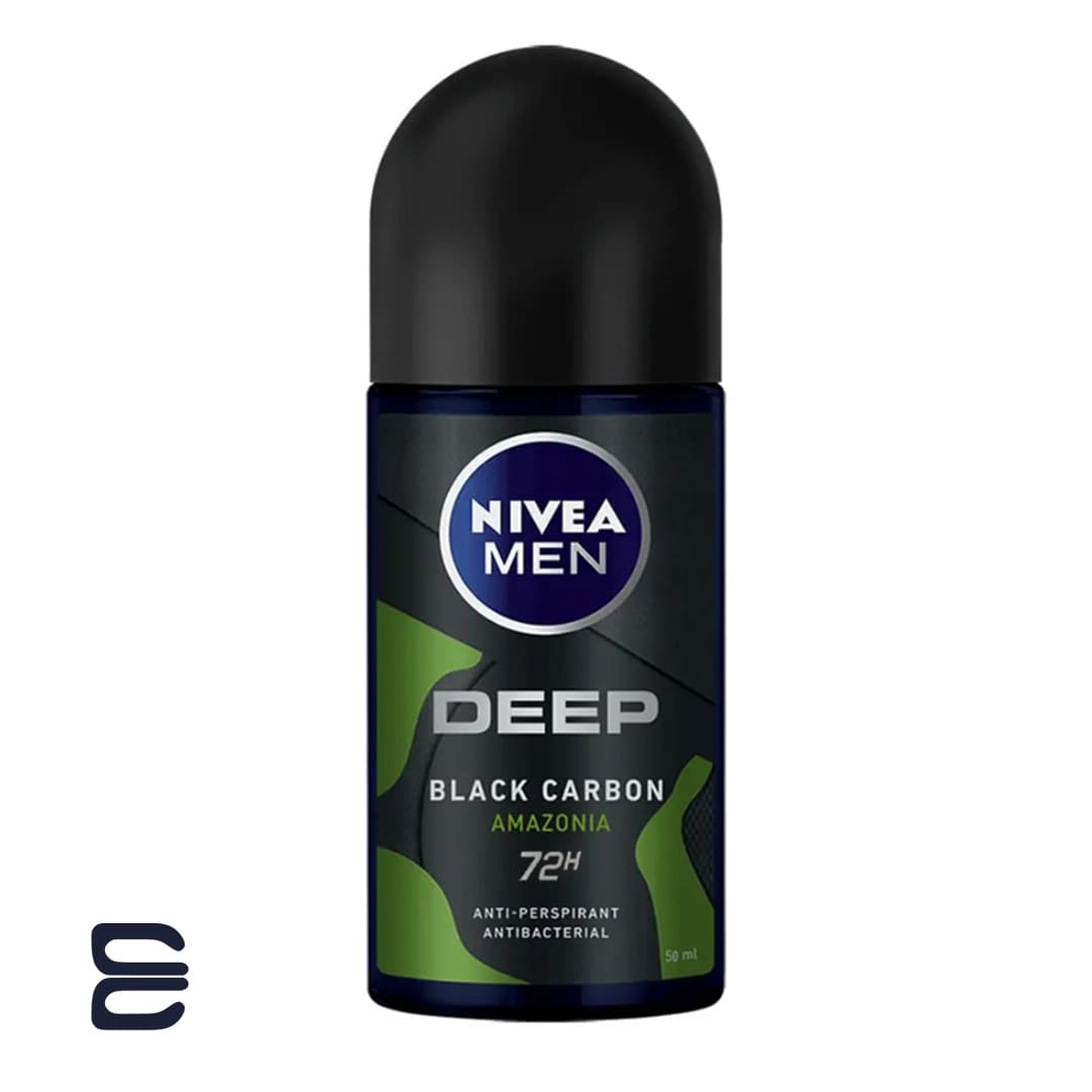 رول ضد تعریق مردانه 72 ساعته Black Carbon Amazonia نیوا حجم 50 میلی لیتر