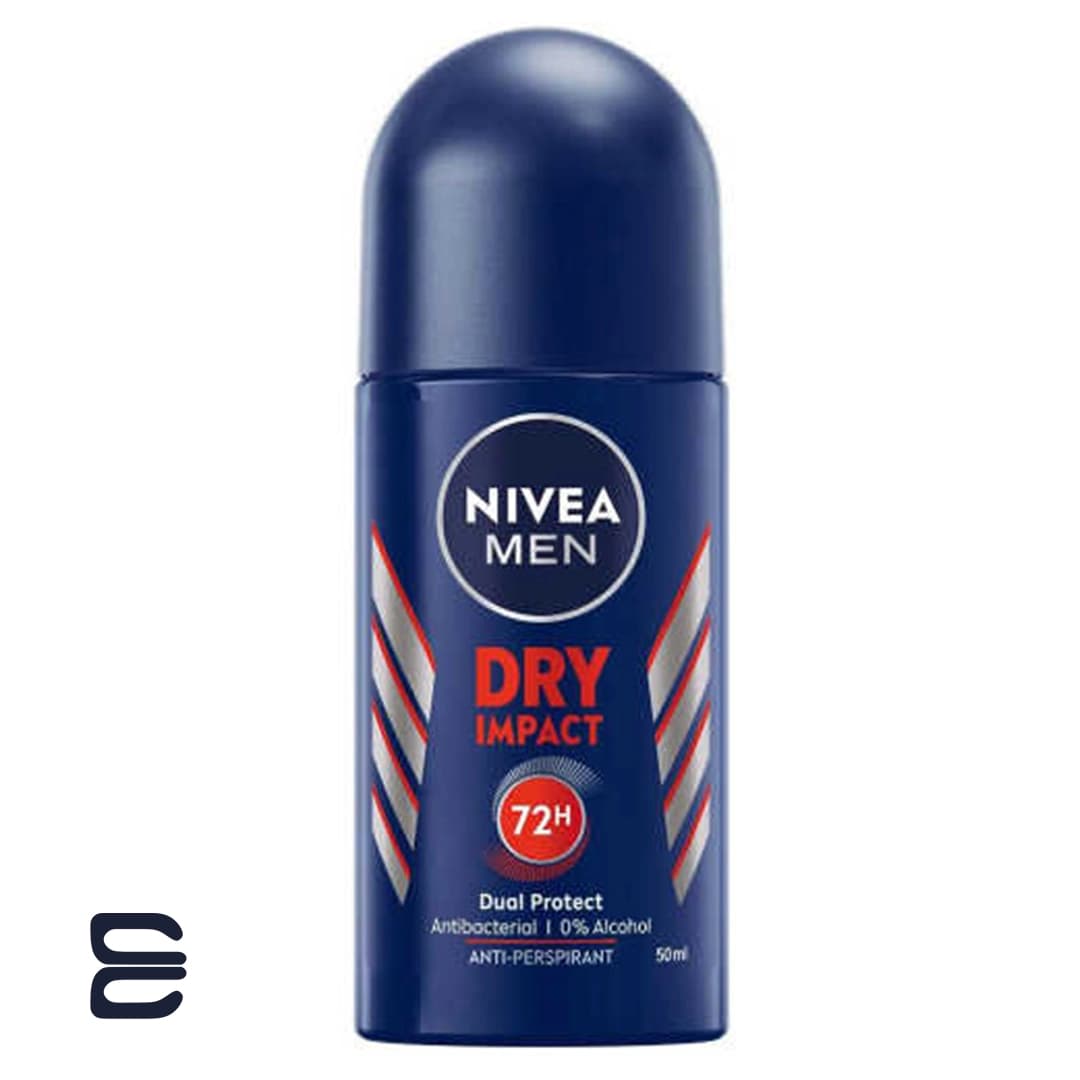 رول ضد تعریق مردانه 72 ساعته Dry Impact نیوا حجم 50 میلی لیتر