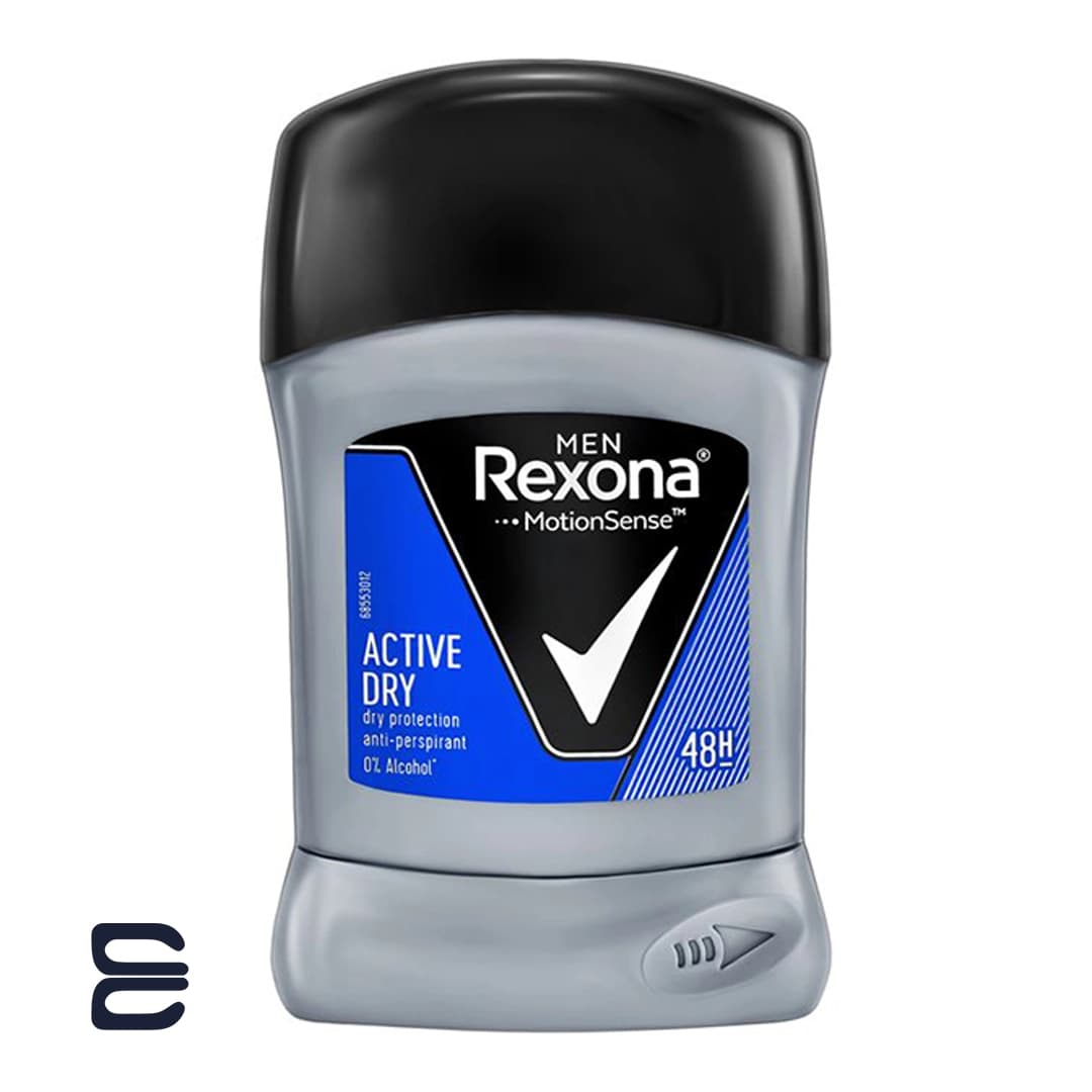 مام صابونی مردانه Active Dry رکسونا وزن 40 گرم