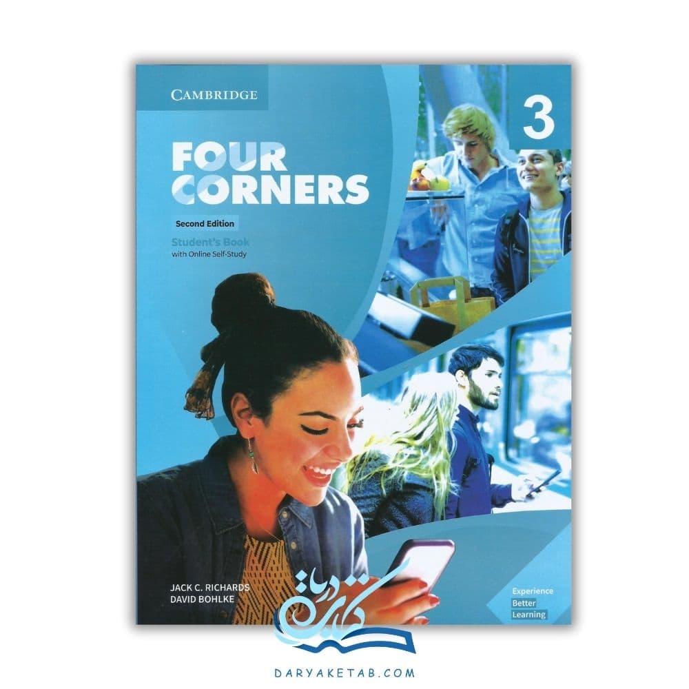 کتاب Four Corners 3 Second Edition [فور کورنرز 3 دوم ادیشن] با 50% تخفیف