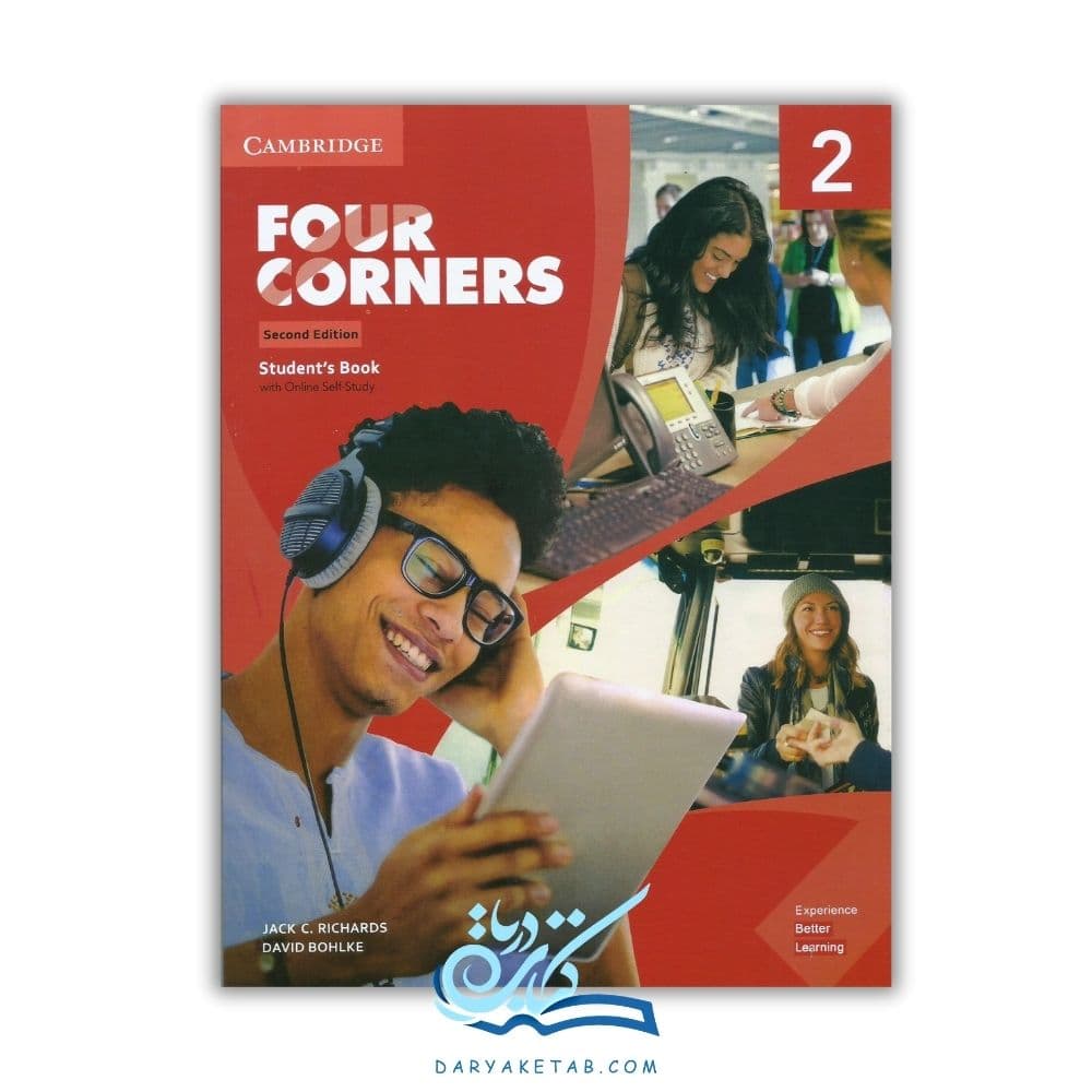کتاب 2 Four Corners 2 Second Edition [2 فور کورنرز 2 دوم ادیشن] با 50% تخفیف