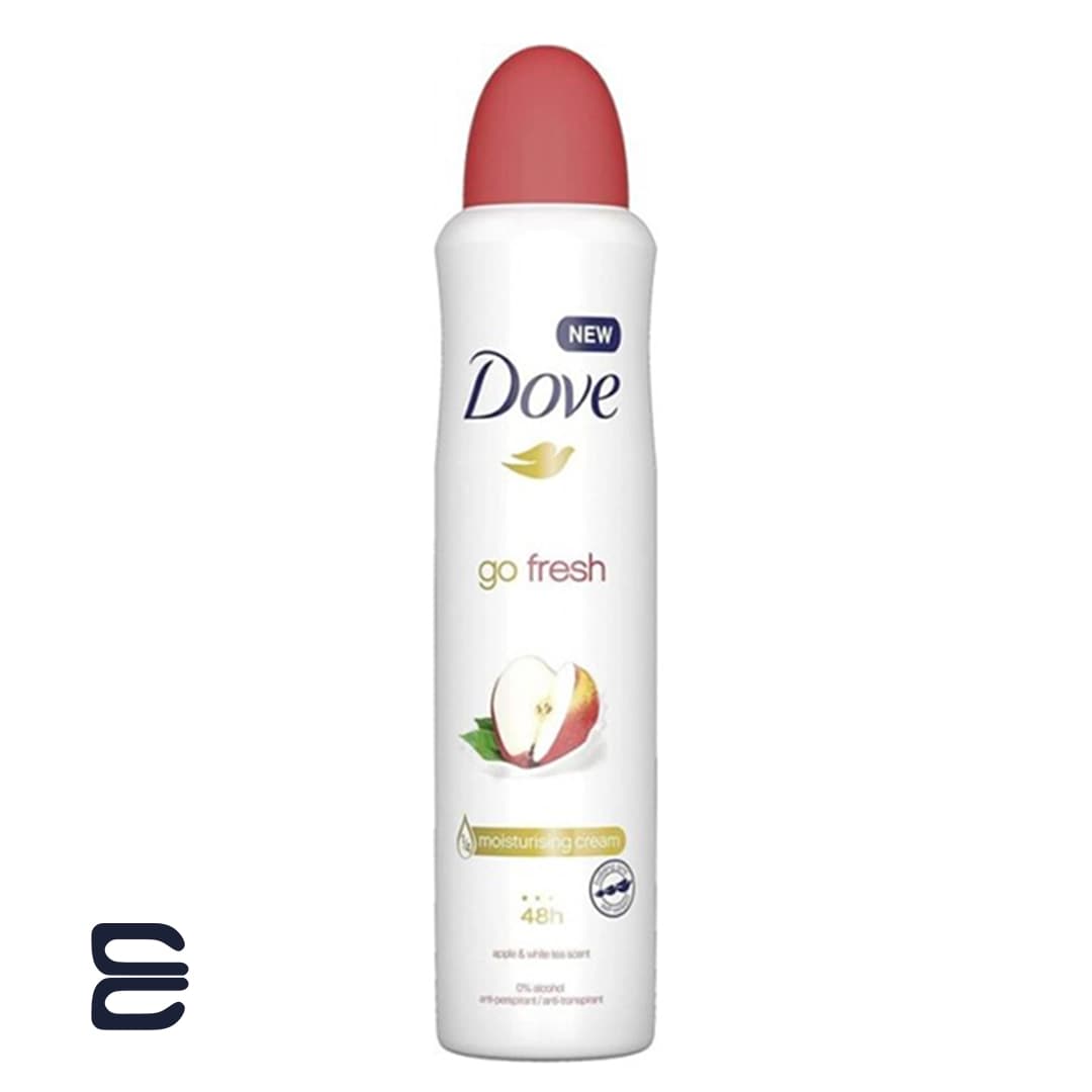 اسپری ضد تعریق زنانه 48 ساعته Go Fresh Apple & White Tea داو 250 میلی لیتر