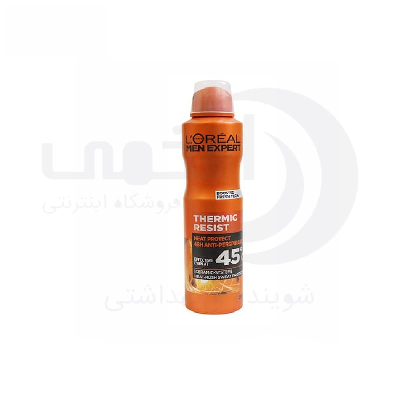 اسپری ضد تعریق مردانه لورآل 250 میل مدل THERMIC RESIST