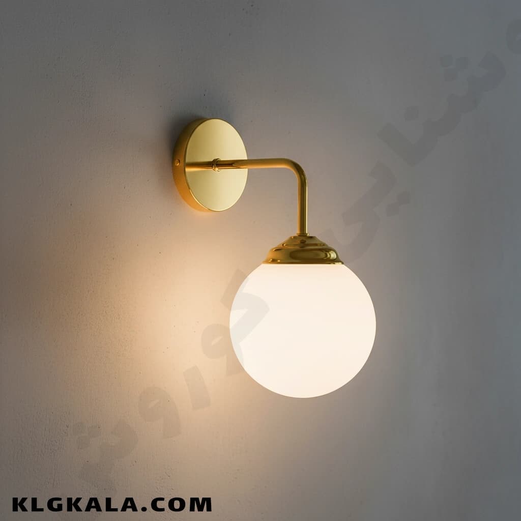 دیوارکوب مولکولی 1 شعله طرح L