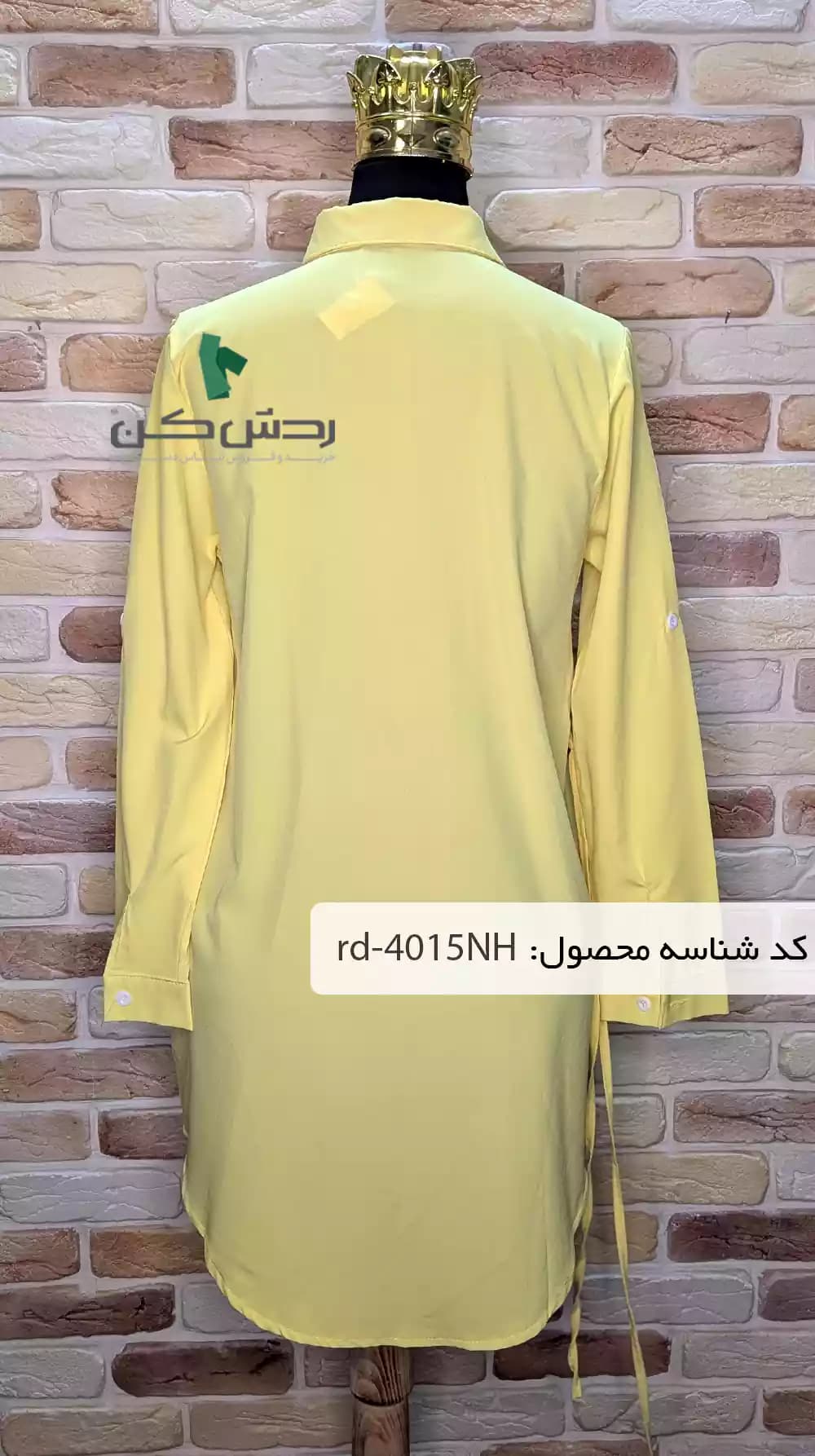 پیراهن دکمه دار J.M زنانه دست دوم — تصویر ۲