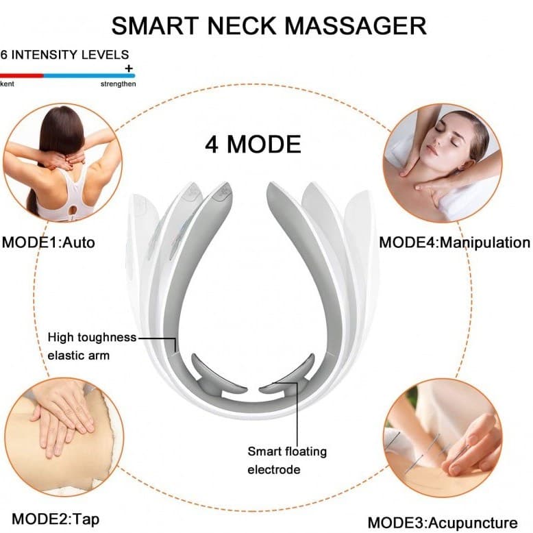 ماساژور گردن SMART NECK مدل J001-2C — تصویر ۲