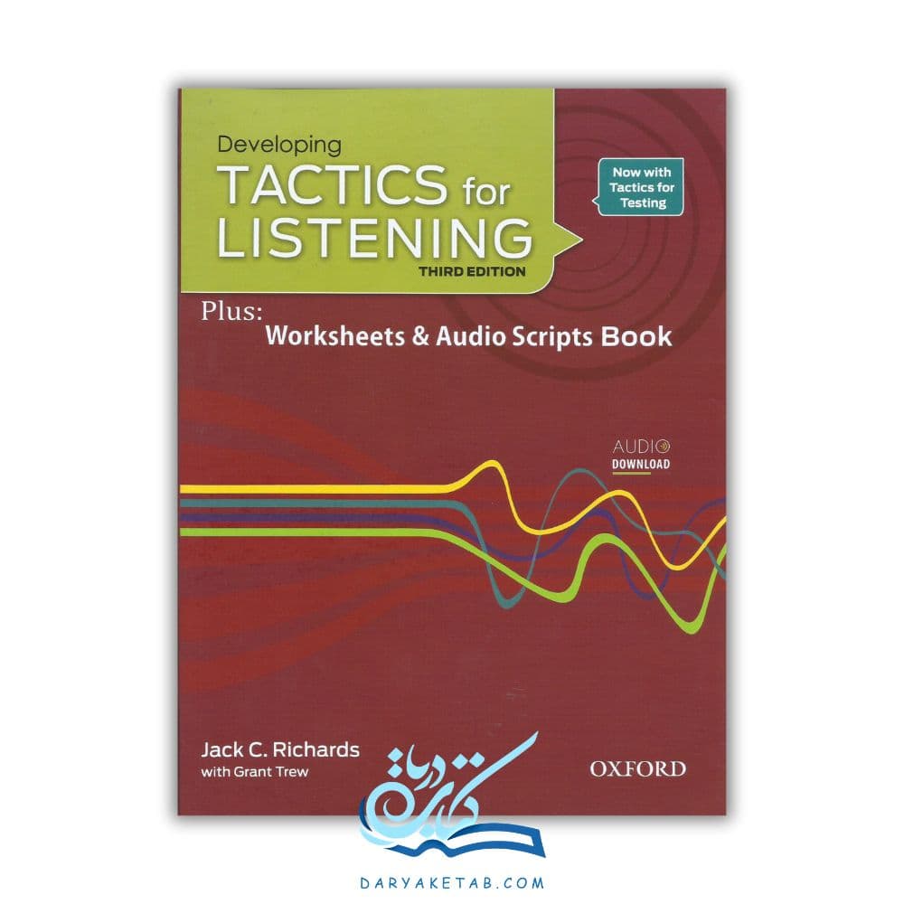 کتاب Developing Tactics for Listening [دولوپینگ تکتیکس فور لیسنینگ] با 50% تخفیف