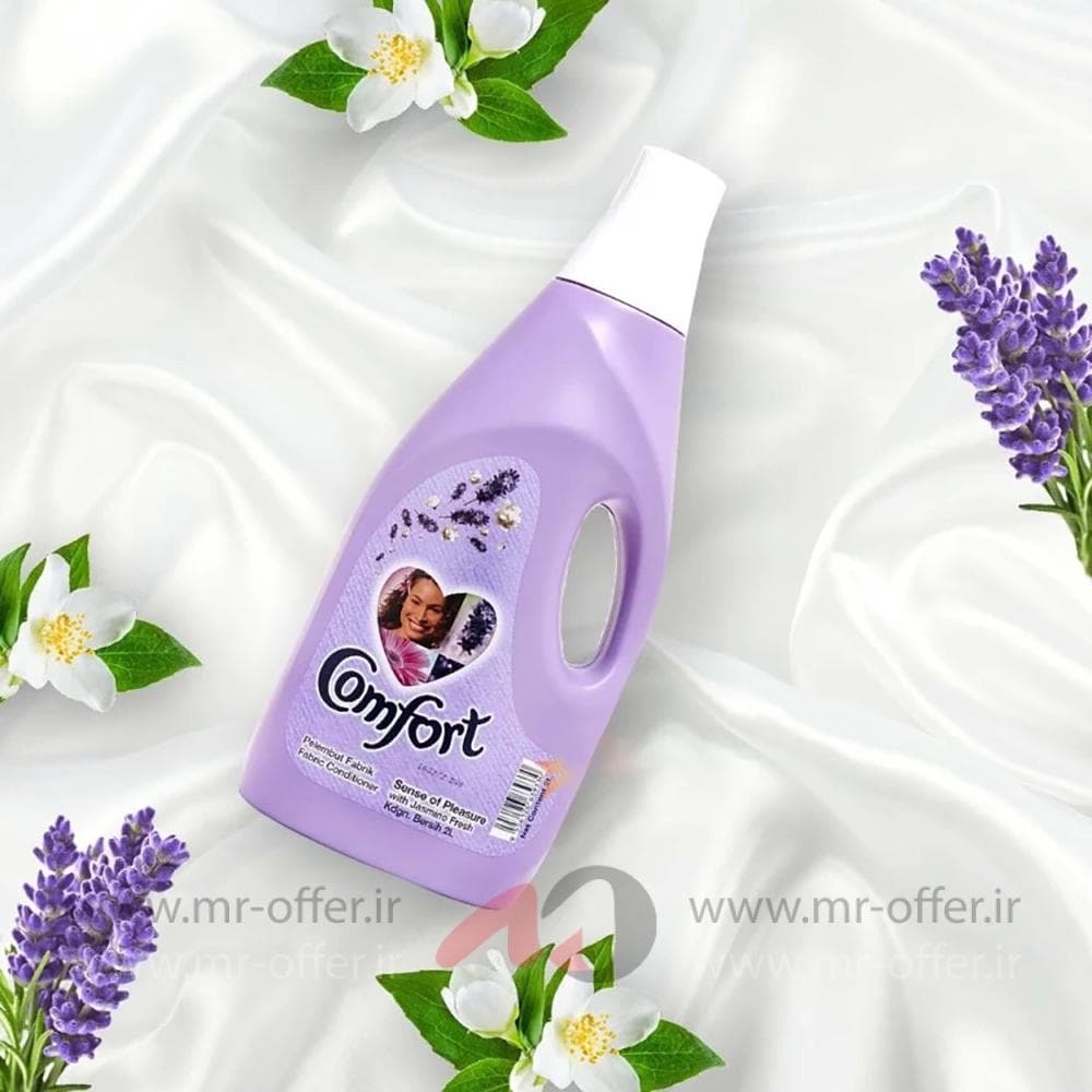 مایع نرم کننده لباس کامفورت مدل Jasmine Fresh حجم ۲ لیتری — تصویر ۳