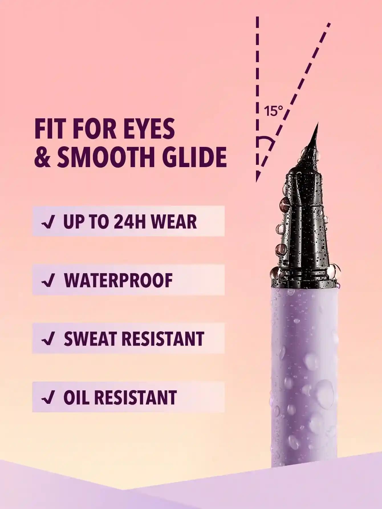 خط چشم زاویه دار شیگلم مدل PRO-FLEX ANGLED — تصویر ۲