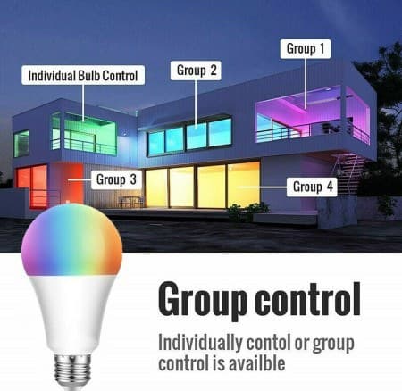 لامپ RGB-8W هوشمند