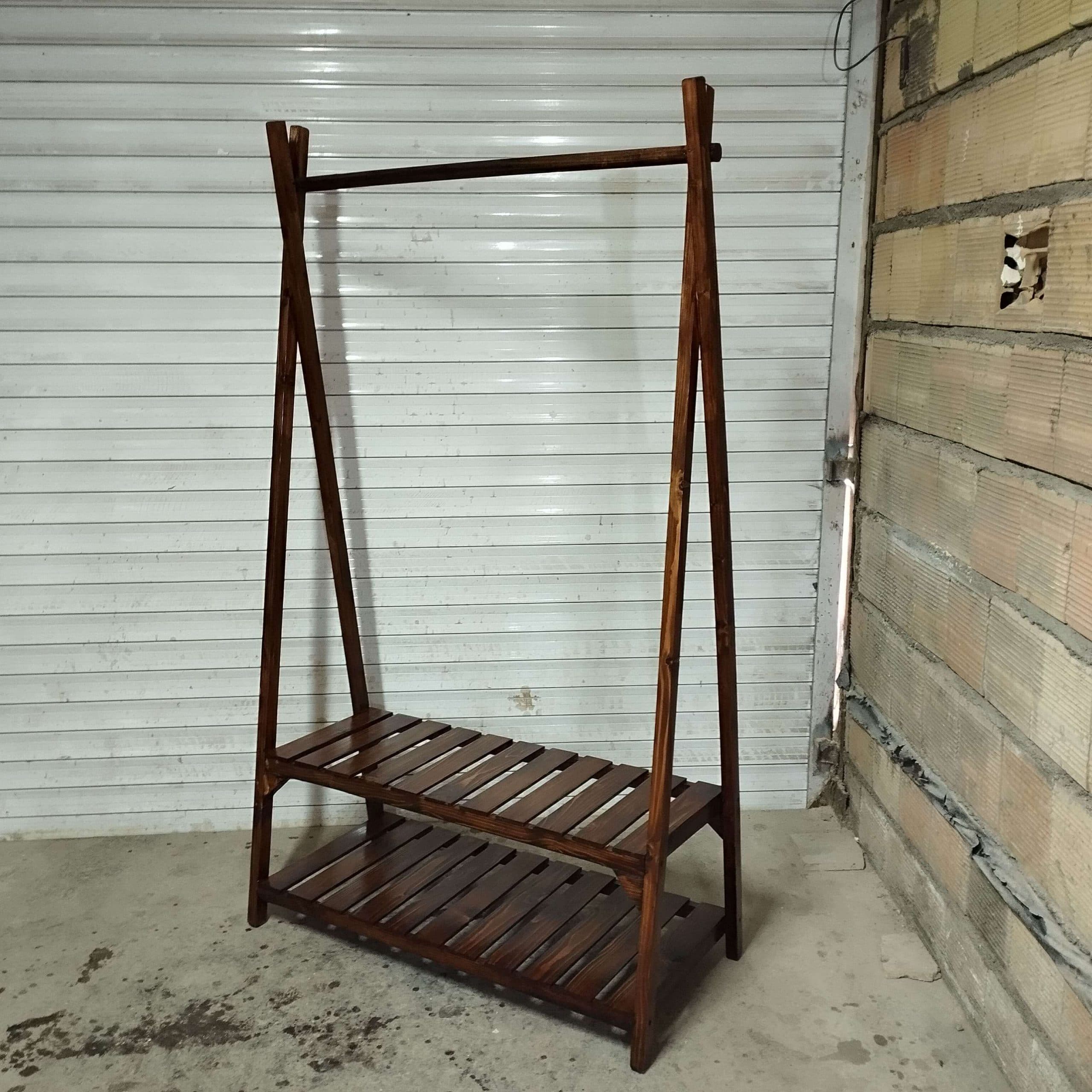 رگال چوبی دوطبقه سرخپوستی — تصویر ۵