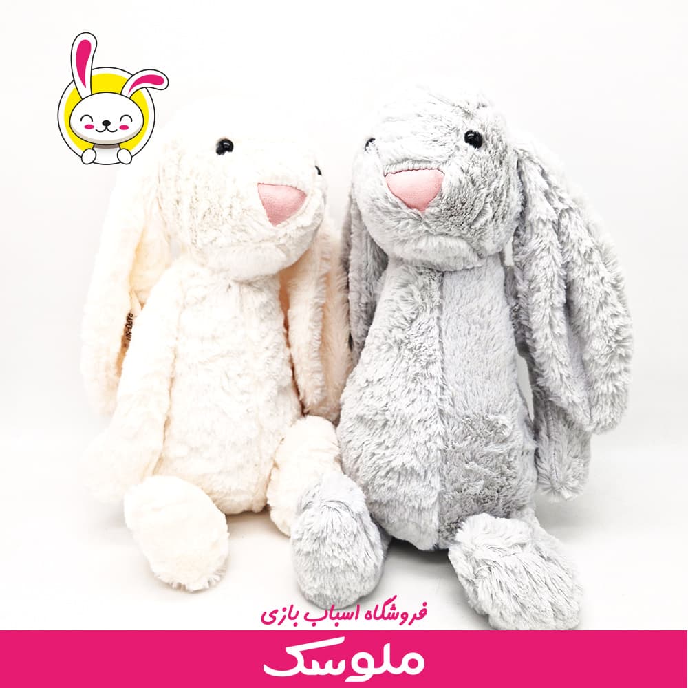 عروسک خرگوش جیلی کت اورجینال خارجی 35 تا 65 سانت