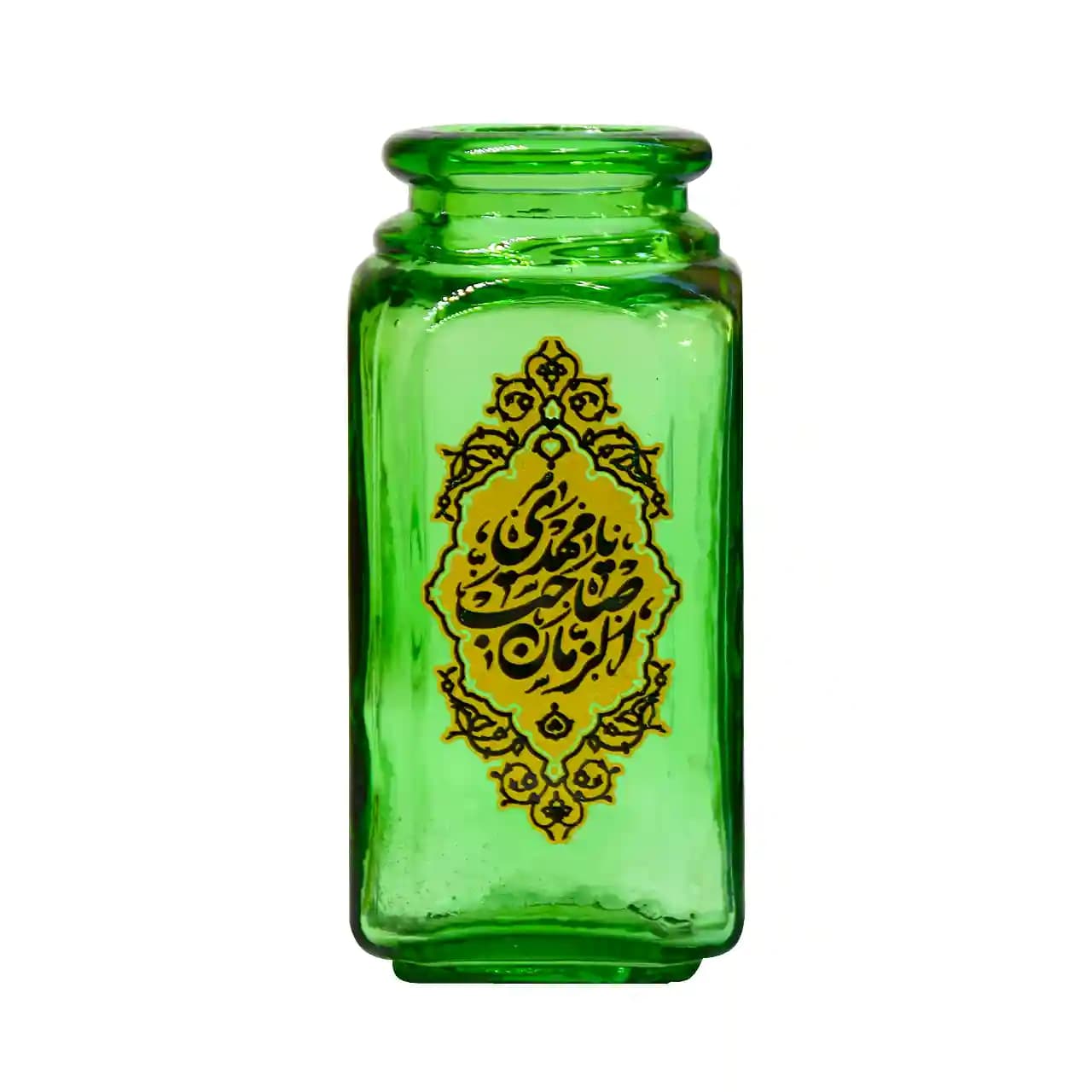گلدان شیشه ای یا مهدی صاحب الزمان مدل 2o 2