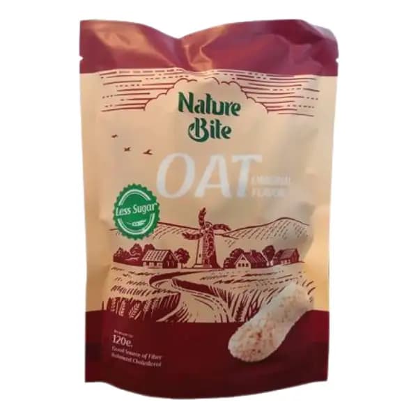 غلات صبحانه Nature Bite OAT Low Sugar طعم اورجینال – بسته ۱۲۰ گرمی