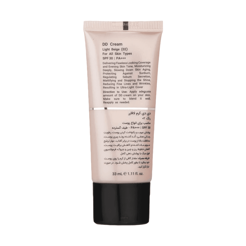 دی دی کرم رنگی لافارر مدل SPF 30 02 مناسب انواع پوست حجم 33 میلی لیتر — تصویر ۳