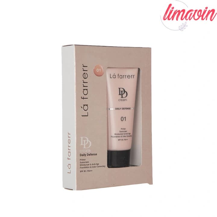 دی دی کرم رنگی لافارر SPF30 مدل 01 مناسب انواع پوست حجم 33 میلی لیتر — تصویر ۷