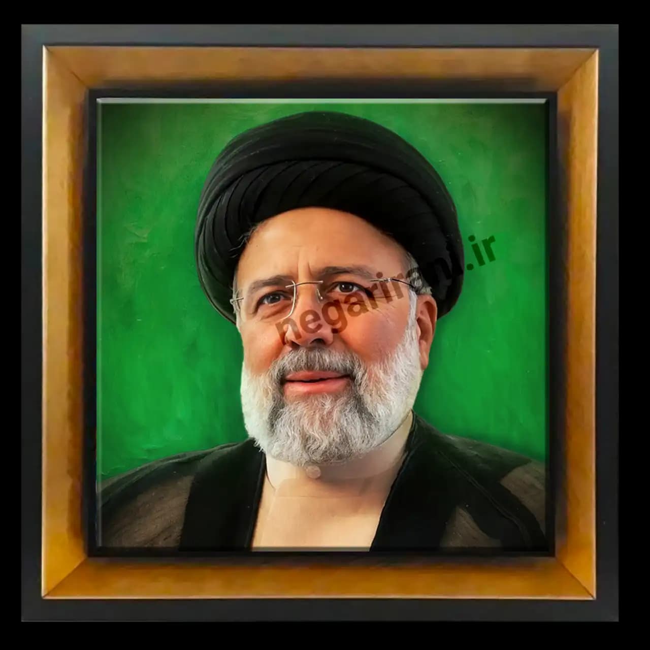 تابلو کاشی شهید ابراهیم رئیسی مدل 2Z117