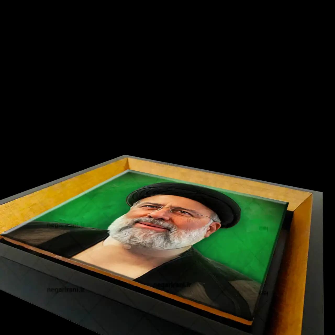 تابلو کاشی شهید ابراهیم رئیسی مدل 2Z117 — تصویر ۳