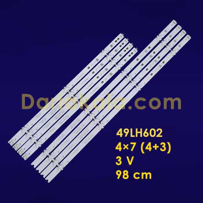 بک لایت 49 اینچ 49LH602 ال جی